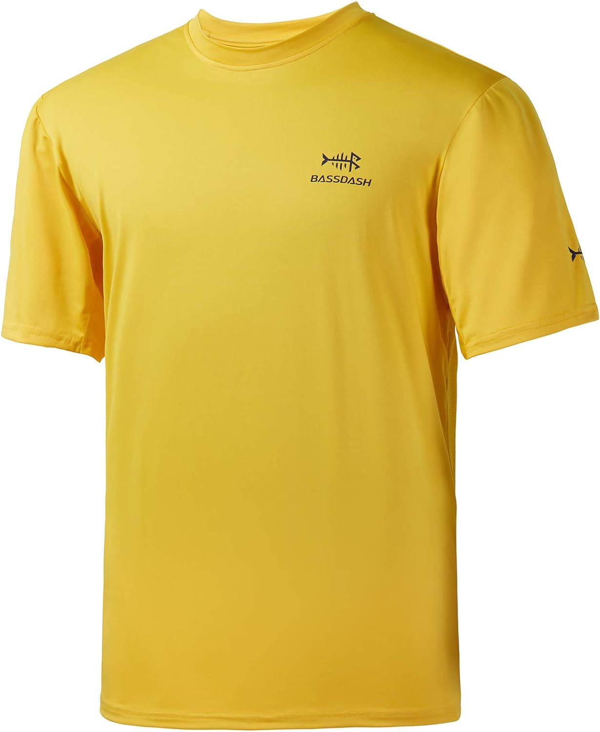 BASSDASH Menu2019s UPF 50+ Sun Protection Fishing Shirt Short Sleeve UV –  Wonders Style