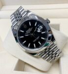 rolex-datejust-41mm-black-dial-smooth-bezel-steel-mens-wrist-watch-126300-replica-tqvgf.jpg
