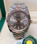 rolex-datejust-41mm-fluted-bezel-sundust-dial-everose-gold-mens-watch-126331-replica-xnvyf.webp
