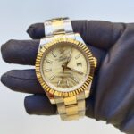 rolex-datejust-41mm-yellow-gold-steel-golden-palm-motif-dial-fluted-bezel-oyster-bracelet-126233-replica-qkyhu.jpg