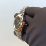 rolex-datejust-two-tone-everose-gold-wimbledon-dial-jubilee-bracelet-wrist-watch-126331-replica-oo3jn.webp